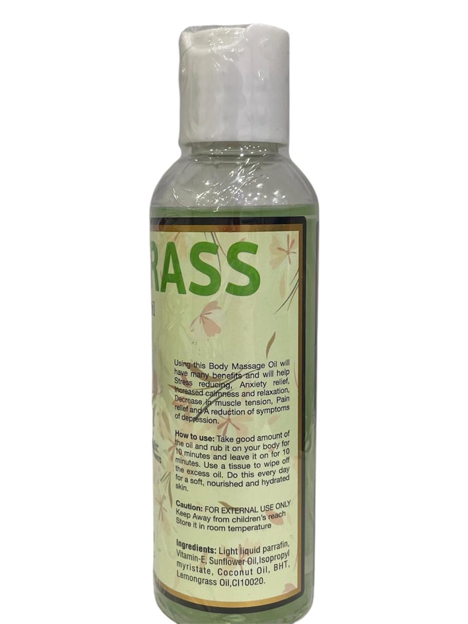 Wholesale Lemongrass Oil Body massage Oil 5oz (12-units)