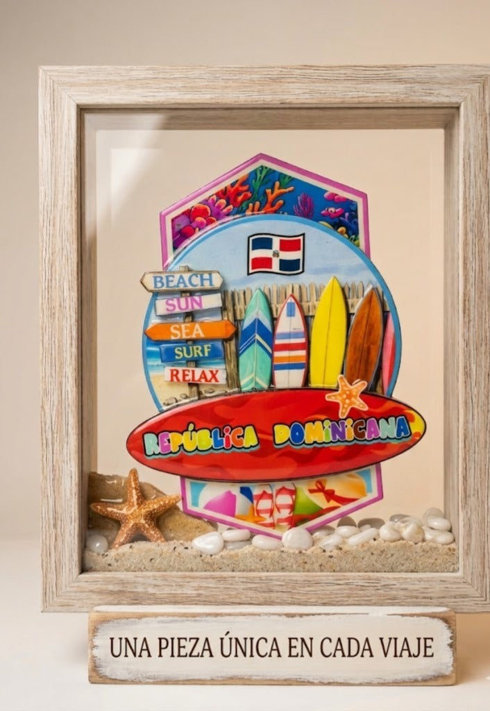 Colección de Imanes Premium "Esencia Dominicana" – Diseños 3D en Relieve 🇩🇴✨