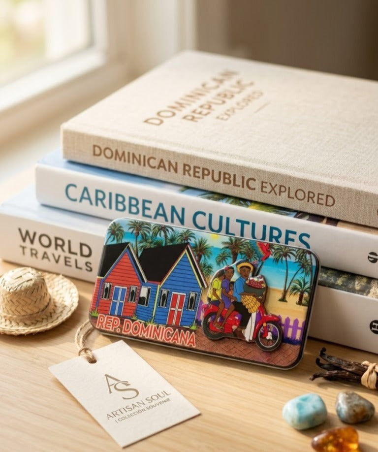 Colección de Imanes Premium "Esencia Dominicana" – Diseños 3D en Relieve 🇩🇴✨