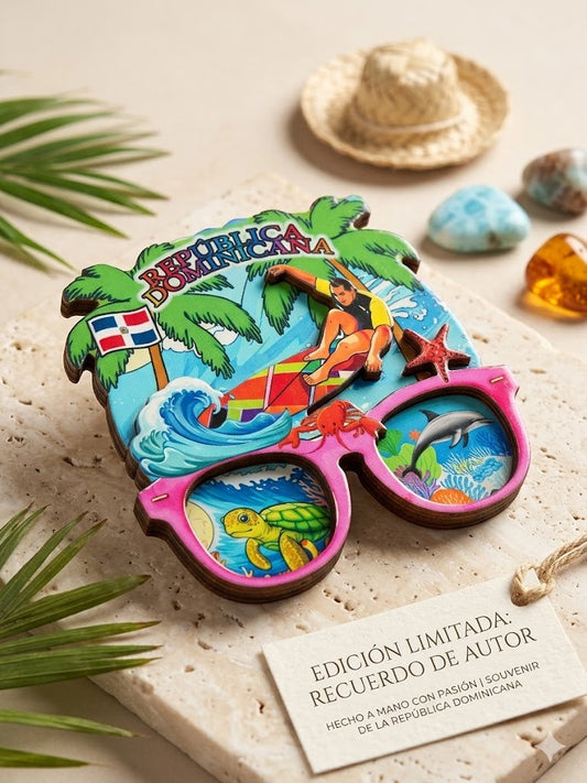 Colección de Imanes Premium "Esencia Dominicana" – Diseños 3D en Relieve 🇩🇴✨