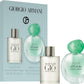 Giorgio Armani 2-Piece Mini Fragrance Set – Acqua Di Gioia EDP for Women (5ml) + Acqua Di Giò EDT for Men (5ml)