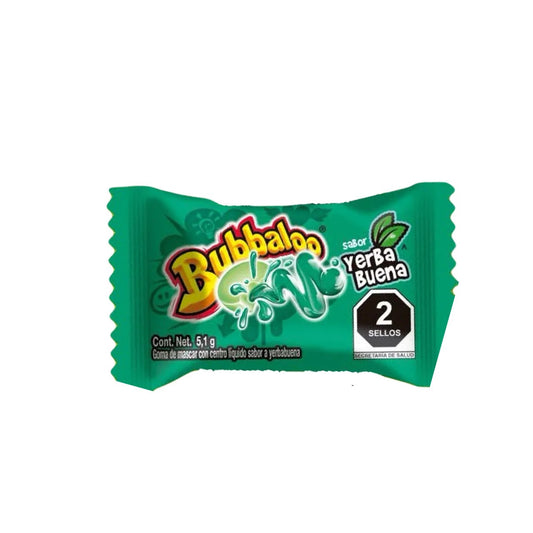 Bubbaloo Mint / Spearmint Flavor Bubble Gum