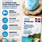 Dominican Guayacán Wood & Larimar Statement Ring