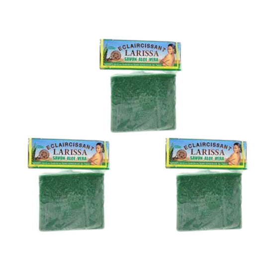 Eclaircissant Larissa Lightening Soap Aloe Vera 225g Pack of 3