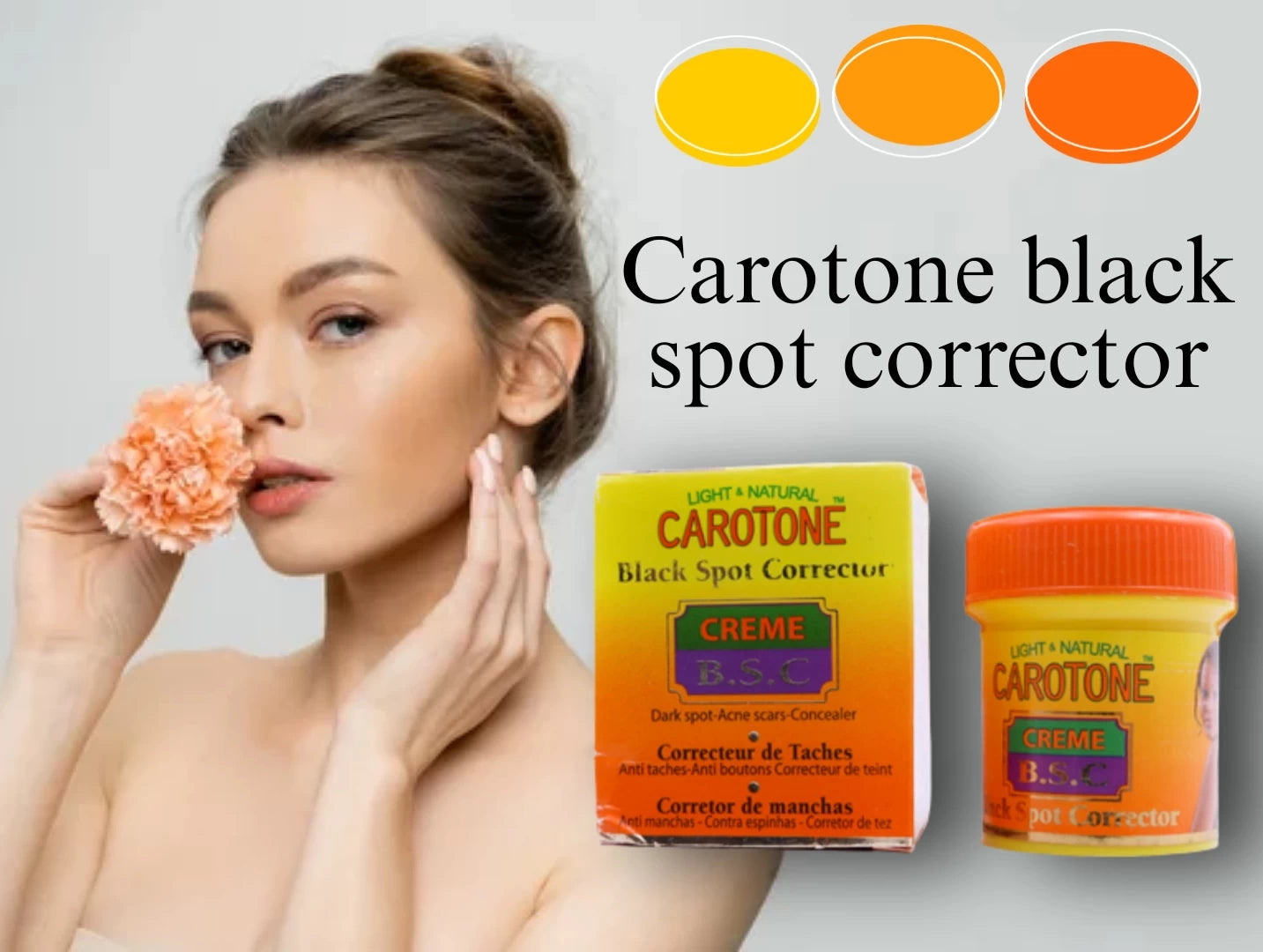 Wholesale Carotone B.S.C Cream Hyperpigmentation Treatment 30ml - 1fl oz Pack of 6