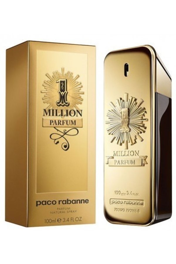 Paco Rabanne One million Parfum for Men Spray 3.4oz