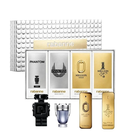 Rabanne Men's Iconic Fragrance Miniature Set (4-Piece Collection)