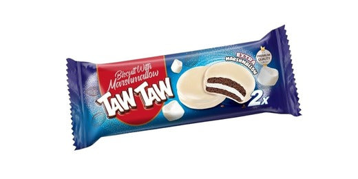 Taw Taw Extra Marshmallow Chocolate Treat – Double Pack, 6 Packs for $5