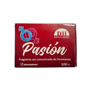 Diosa Hebe Pasión Pheromone Fragrance Soap – Red, 100g