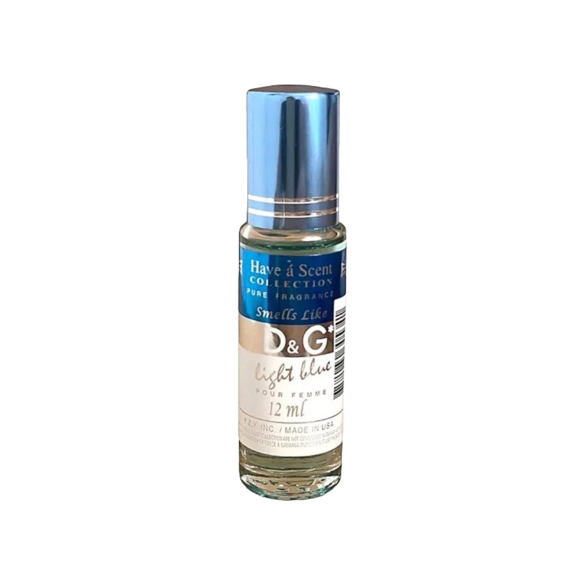 D & G Light Blue Roll-On Oil Perfume For Women 12ml Pure Fragrance Oil