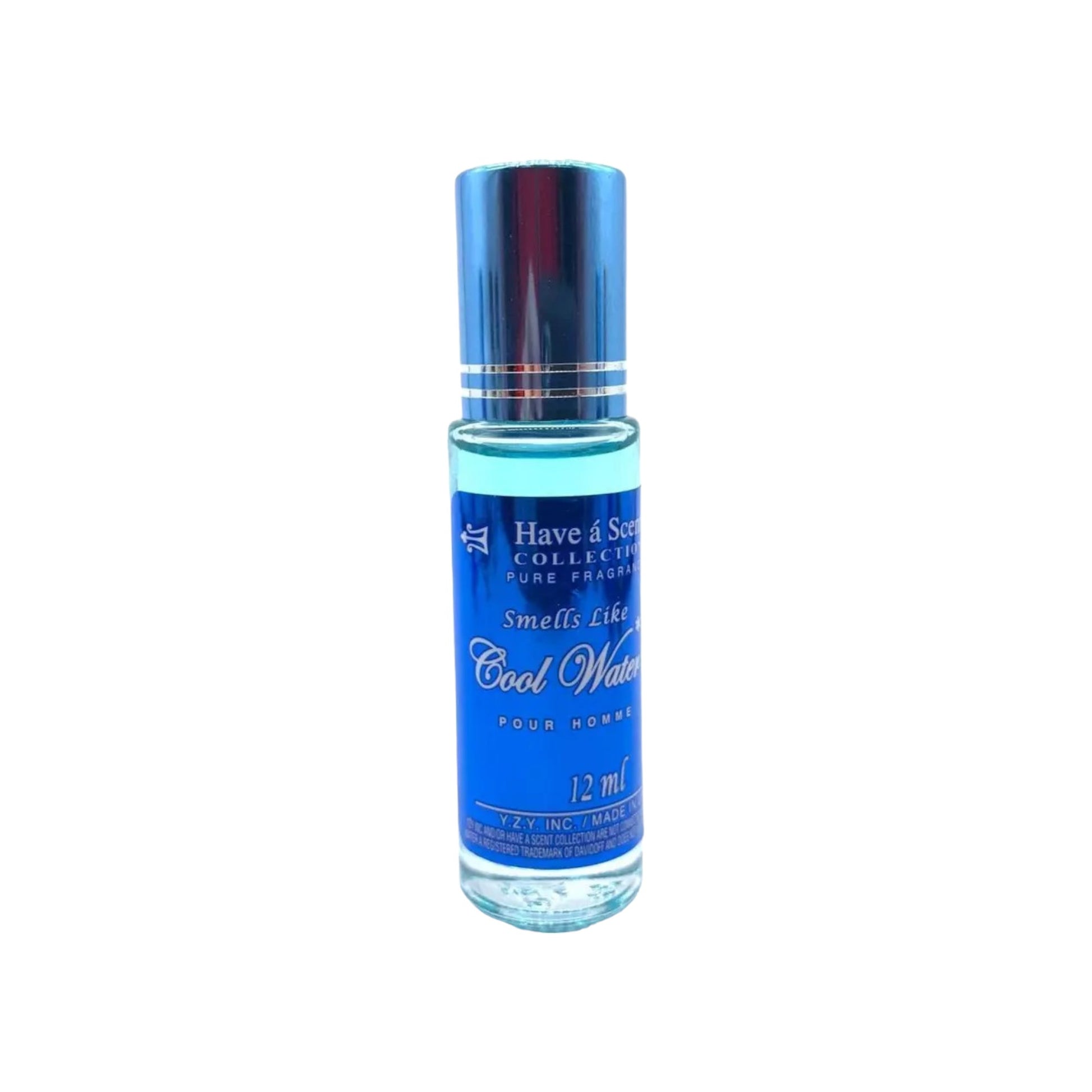 Cool Water Roll-On Oil Perfume For Men 12ml Pure Fragrance Oil