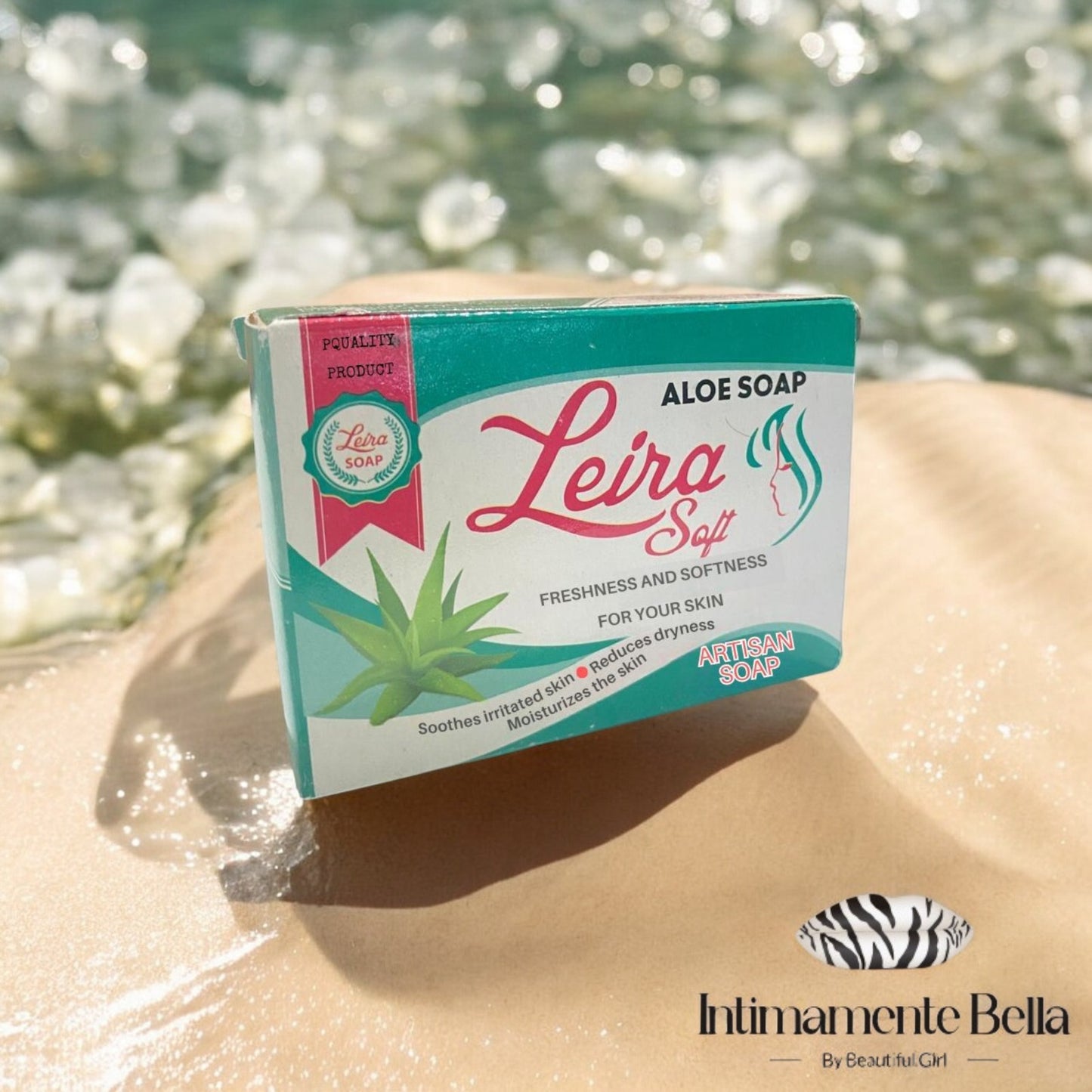 Leyra Soft Aloe Vera Artisan Soap 90g