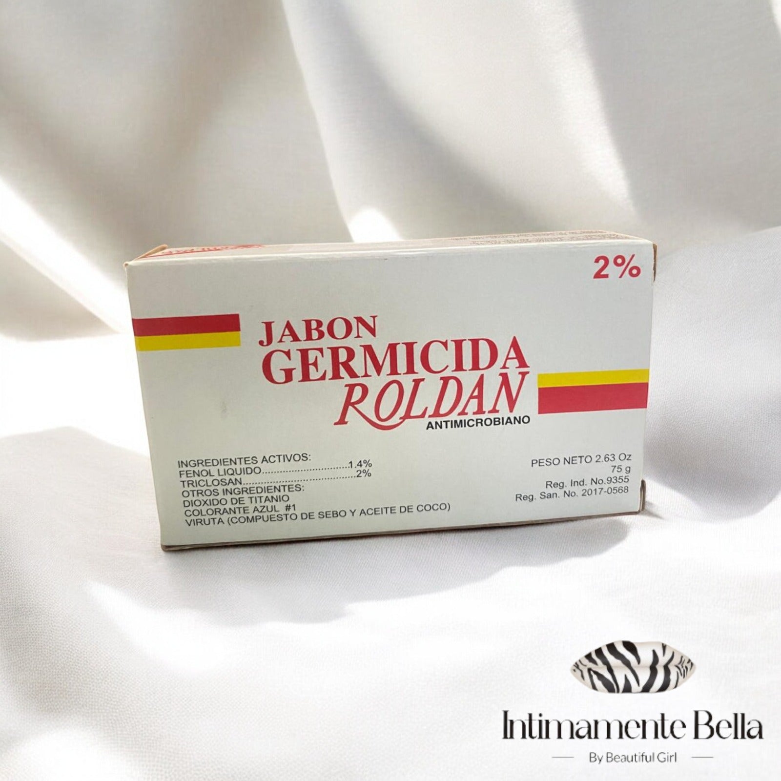 jabon germicida antibacterial roldan  intimamentebella