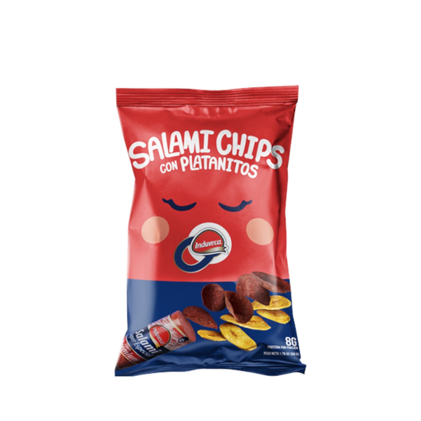 Wholesale Dominican Salami with Platanitos Chips Pack of 12 Units