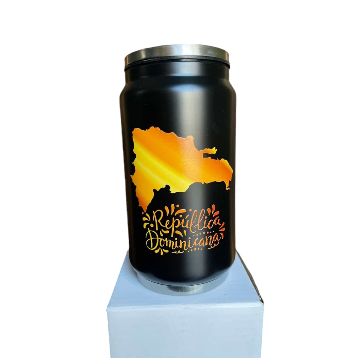 Thermal Tumbler with Dominican Republic Design - 8oz