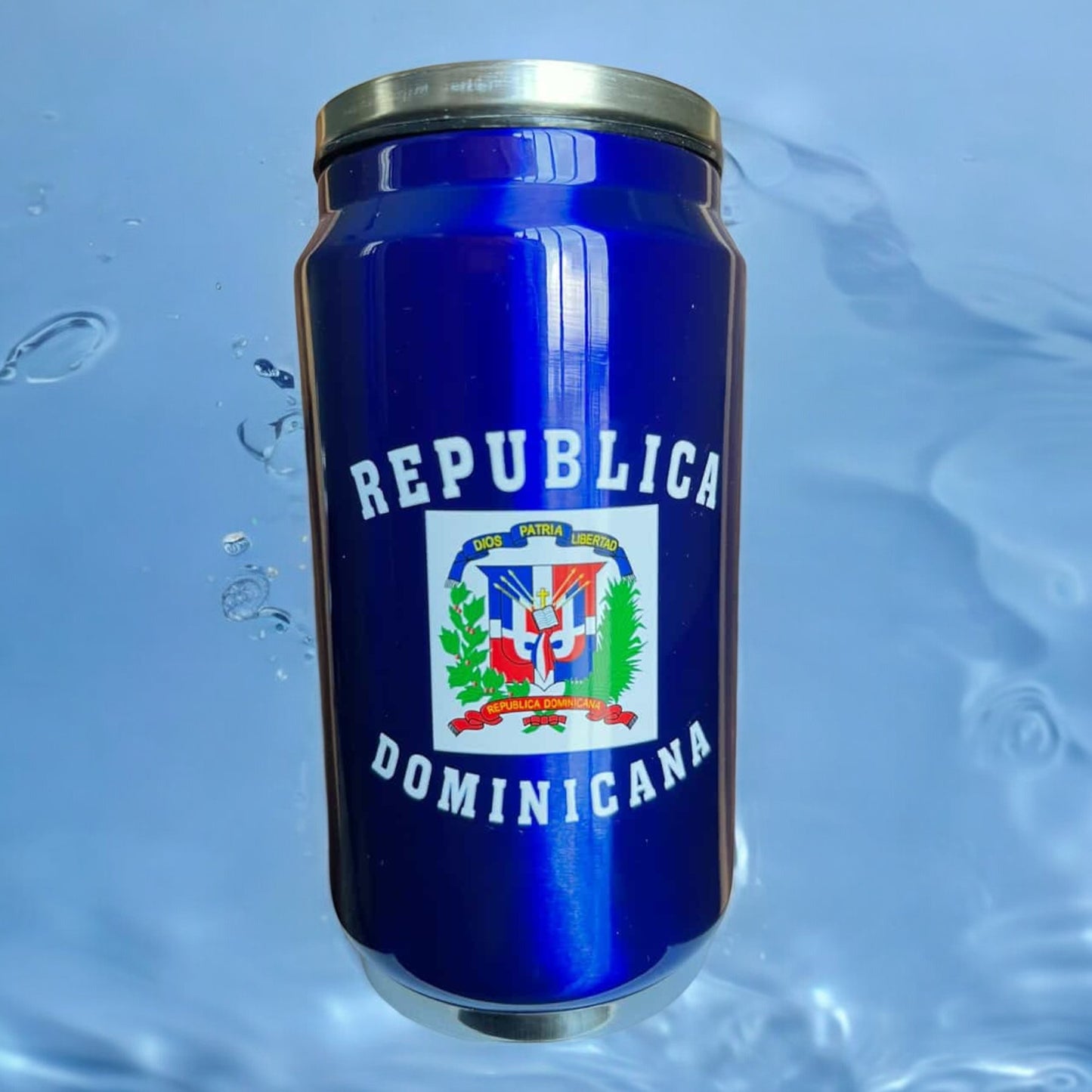 Thermal Tumbler with Dominican Republic Design - 8oz