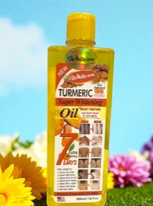 Wholesale ✨ White Gold Turmeric Super Whitening Oil / Extra Whitening in Just 7 Days (Pack 6)
