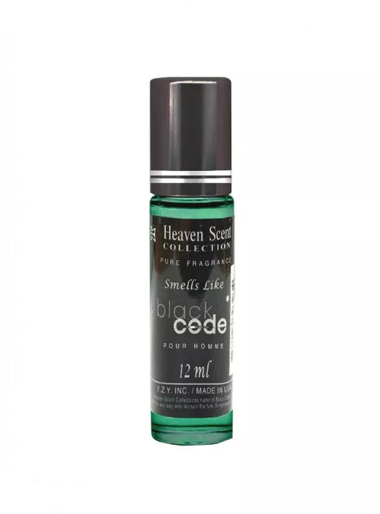 Black Code Roll-On Oil Perfume For Men 12ml Pure Fragrance Oil