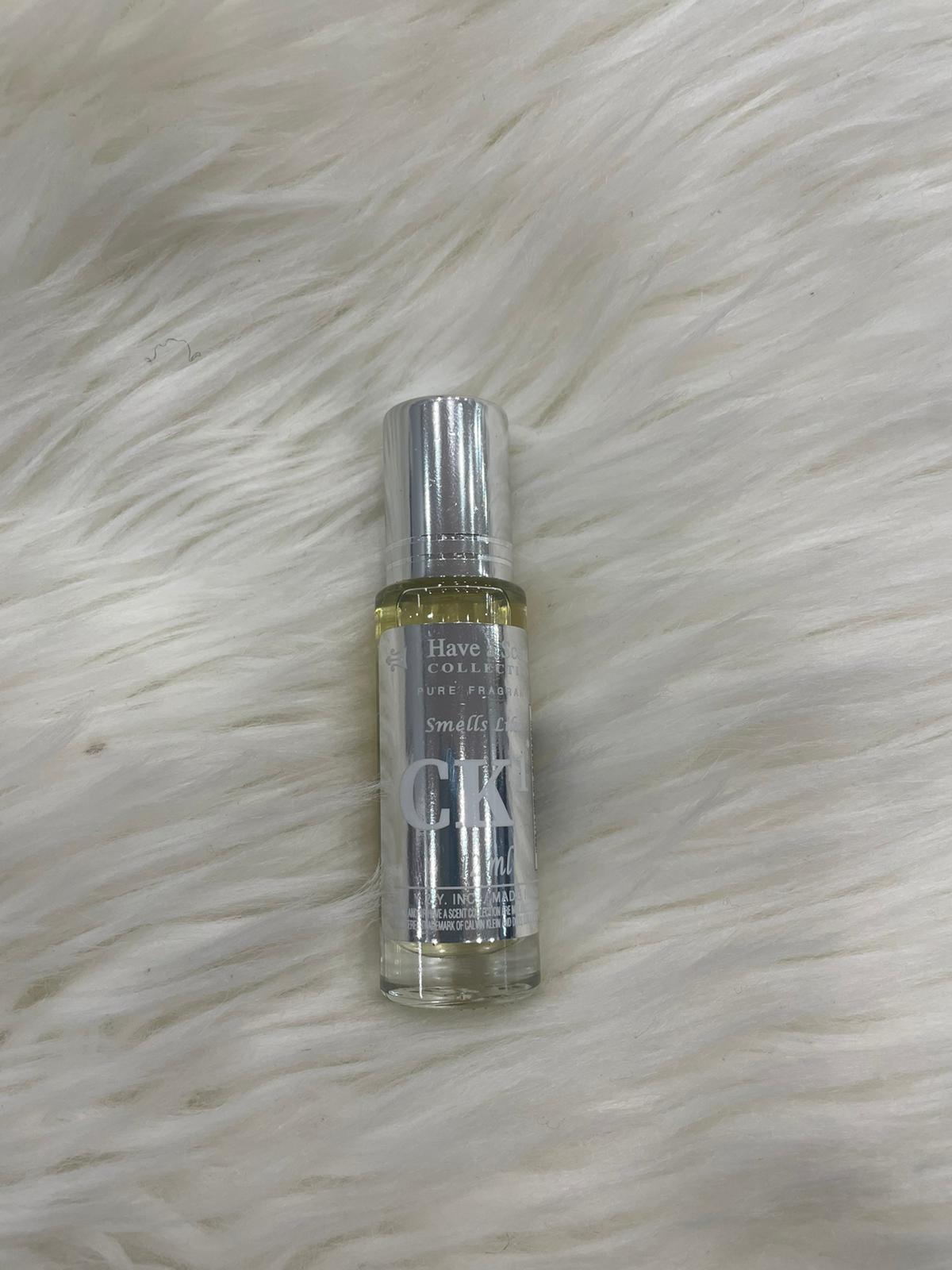 CK Roll-On Oil Perfume 12ml Pure Fragrance Oil